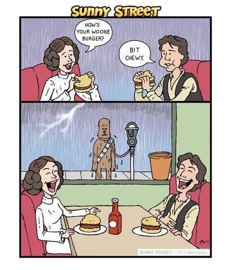 New Sunny Street Comics by Max Garcia: