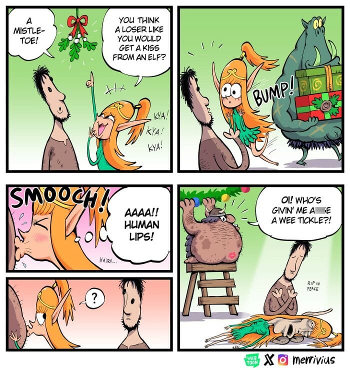 Merrivius Elf Comics